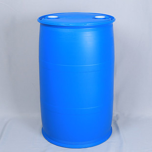 200升塑料桶胶桶全新双环200公斤料密闭化工桶蓝色加厚工业包装桶