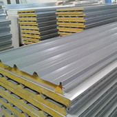 长沙1050型岩棉夹波浪形瓦价格芯屋顶隔热彩钢瓦厂家直供围挡彩瓦