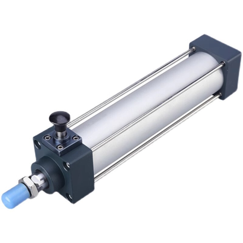 SCLB/SCLF亚德客型SC带锁气缸前锁后锁气缸任意端锁紧气缸5063100