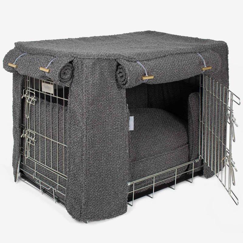 宠物狗笼罩狗狗罩子套室内狗笼套钢丝狗窝箱耐用防风宠物狗