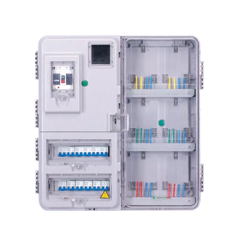 亚泰yt-l-d601/02/03电表箱六位电子式单相