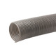 pvc灰色钢丝软管通风管木工吸尘伸缩波纹塑料软管排烟通风管道