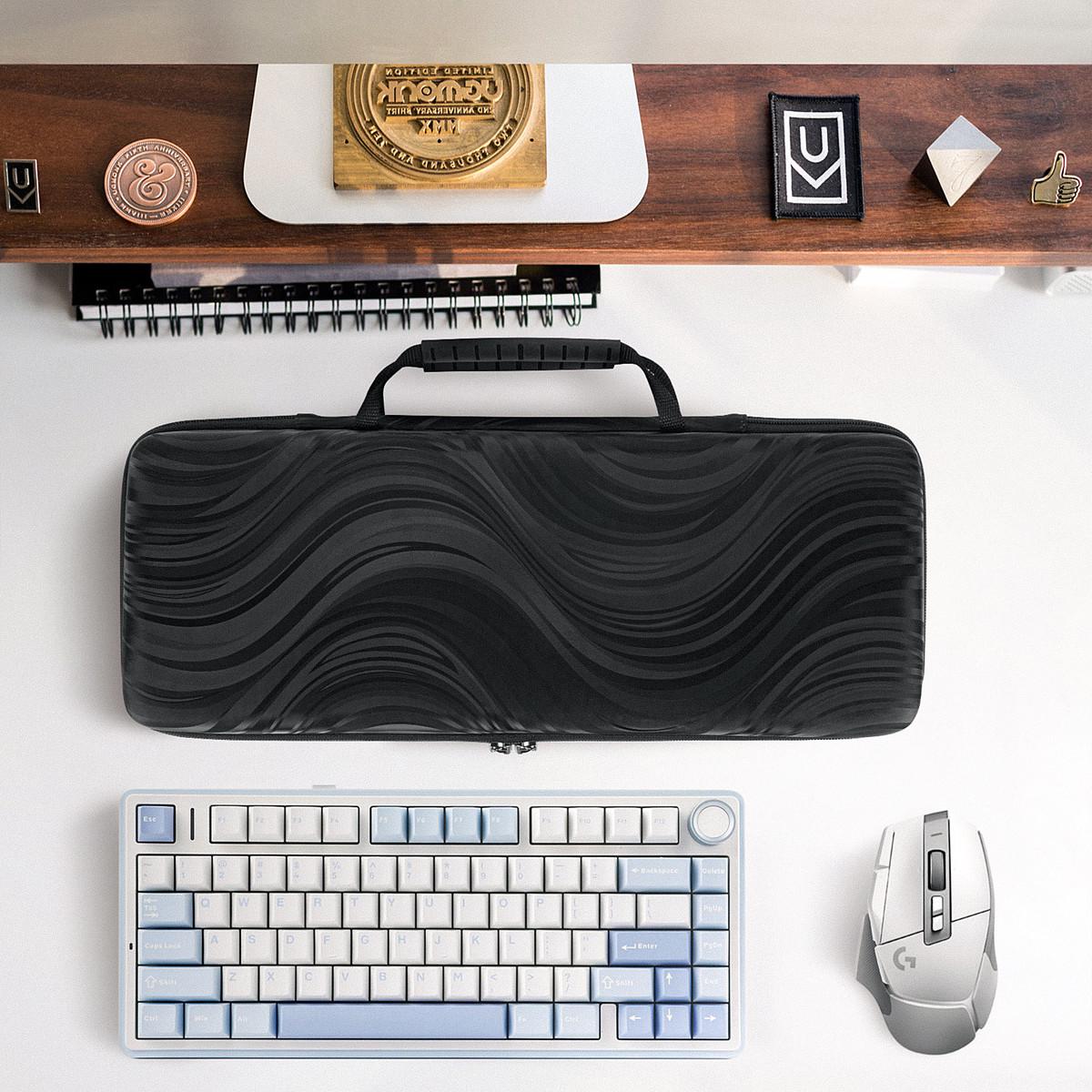 Geekria84键键盘包适用夜魔键盘鼠标套装一体包雨75RT保护收纳包