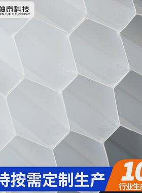 现货孔径355080斜管沉淀池PP斜管填料污水处理用六角蜂窝斜管