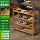 多层菜品层架饭店商用蔬厨房置物架子菜架火锅店菜盘放置物非实木