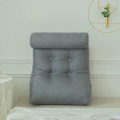 新款四季棉麻床头靠垫单人床上靠枕飘窗靠垫办公室靠枕靠垫宿舍