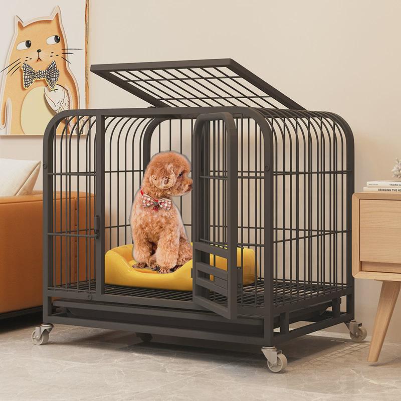 狗笼子小型犬室内带厕所式柯基中型宠物家用大型围栏泰迪狗狗别墅