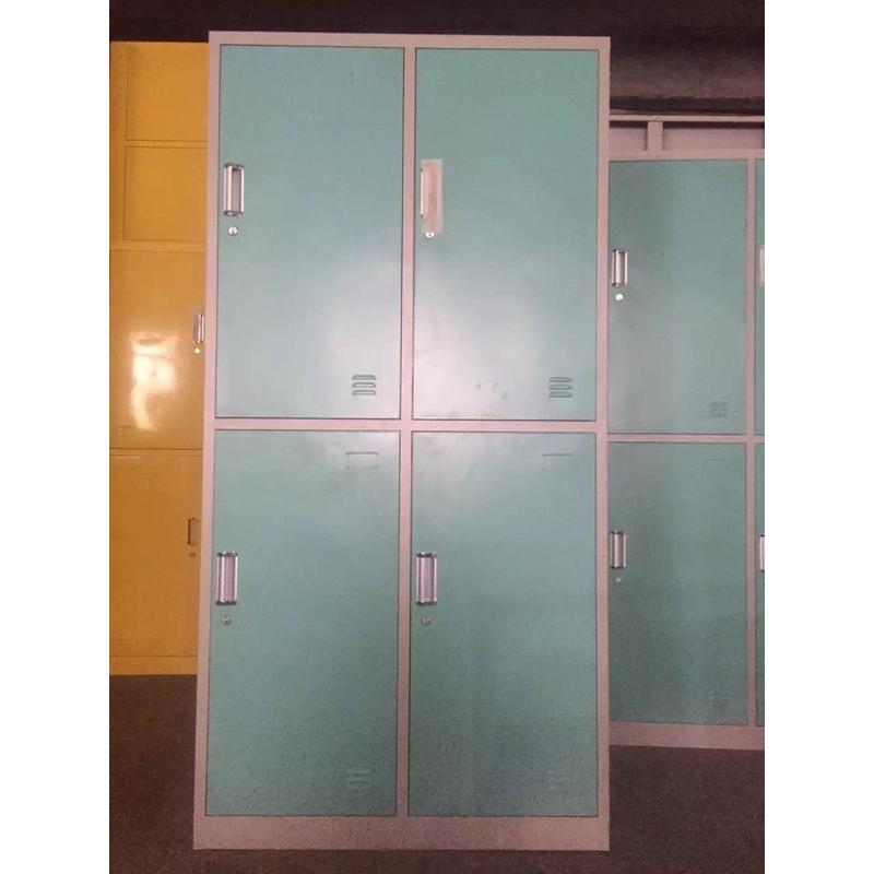 储物柜宿舍铁柜子2门4门更衣柜办公钢制资料柜铁皮柜文件厂家供应