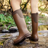 雨鞋 款 女款 女新款 2025新款 防水防滑时尚 成人水鞋 雨靴胶鞋 外穿高筒