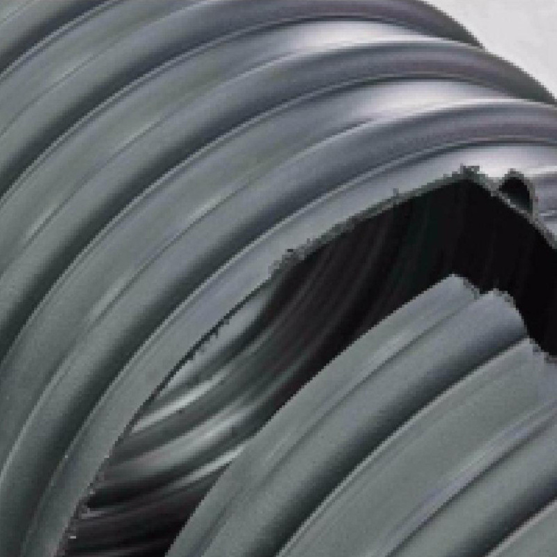 排水钢带增强聚乙烯螺旋波纹管市政排污hdpe管内肋增强广东纳大