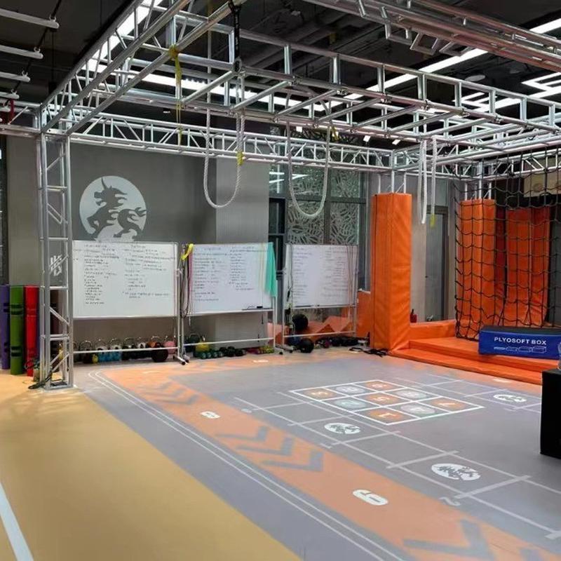 定制地胶体适能儿童室内篮球打印图案感统训练PVC塑胶私教地板胶