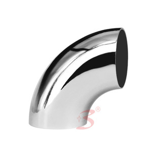 热销304耐腐蚀加装 管件口径141`133`127`90度焊接不锈钢配件弯管