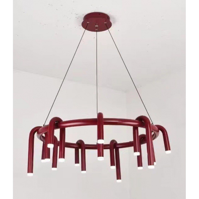 吧台轻奢北欧客厅灯现代简约长条餐厅灯设计师款卧室样板间吊灯