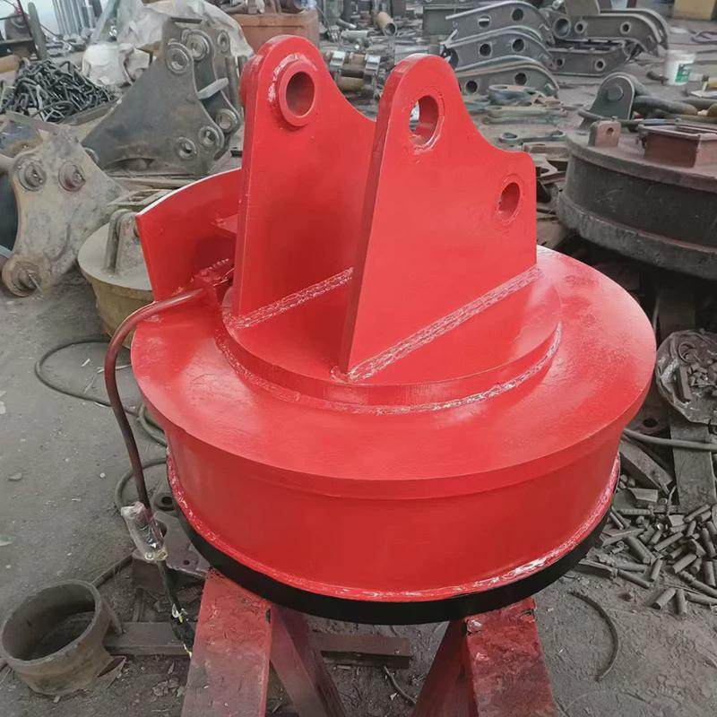 现货供应废旧金属搬运高频电磁铁强磁无线遥控高温电磁吸盘