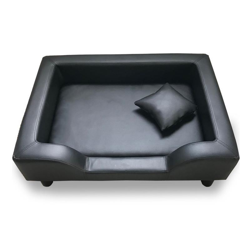 新款宠物沙发皮狗窝木制狗床窝宠物海绵窝可拆洗防水泰迪狗窝夏季