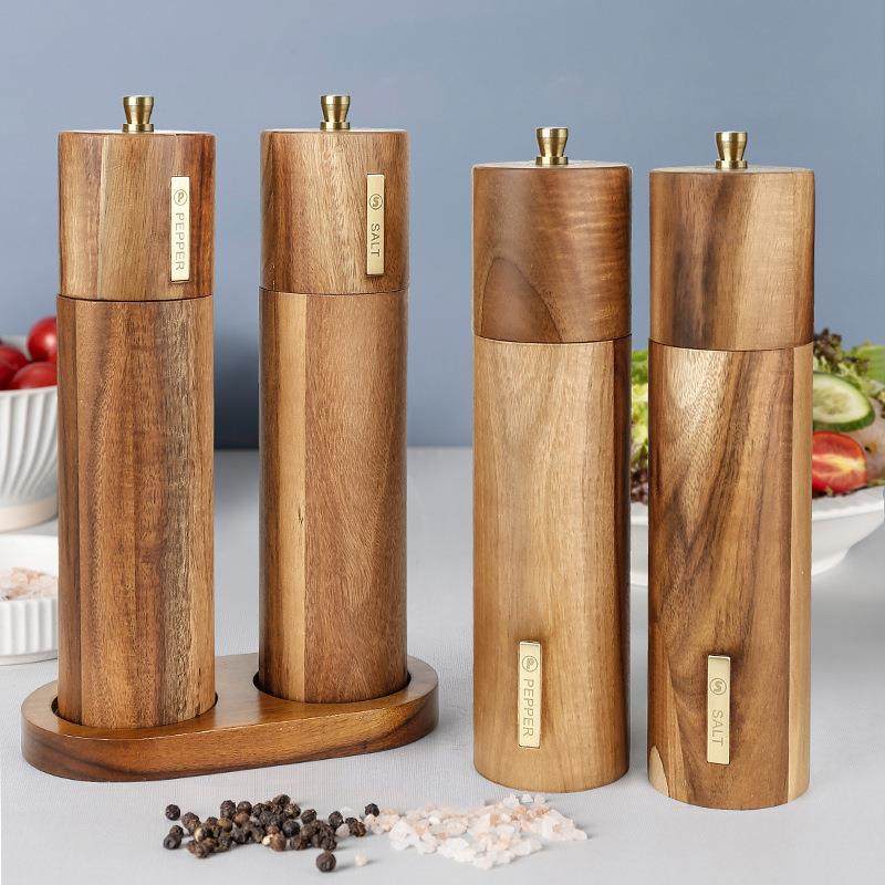 圆柱带SP钢片研磨器相思木胡椒磨陶瓷芯手动胡椒研磨器新款胡椒磨,厨房/烹饪用具,调味瓶罐/调料研磨器,淘宝优惠券,粉丝福利购,淘宝优惠卷