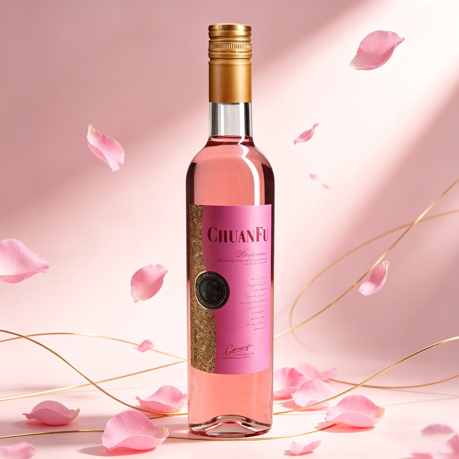 川富蜜露桃红葡萄酒500ml