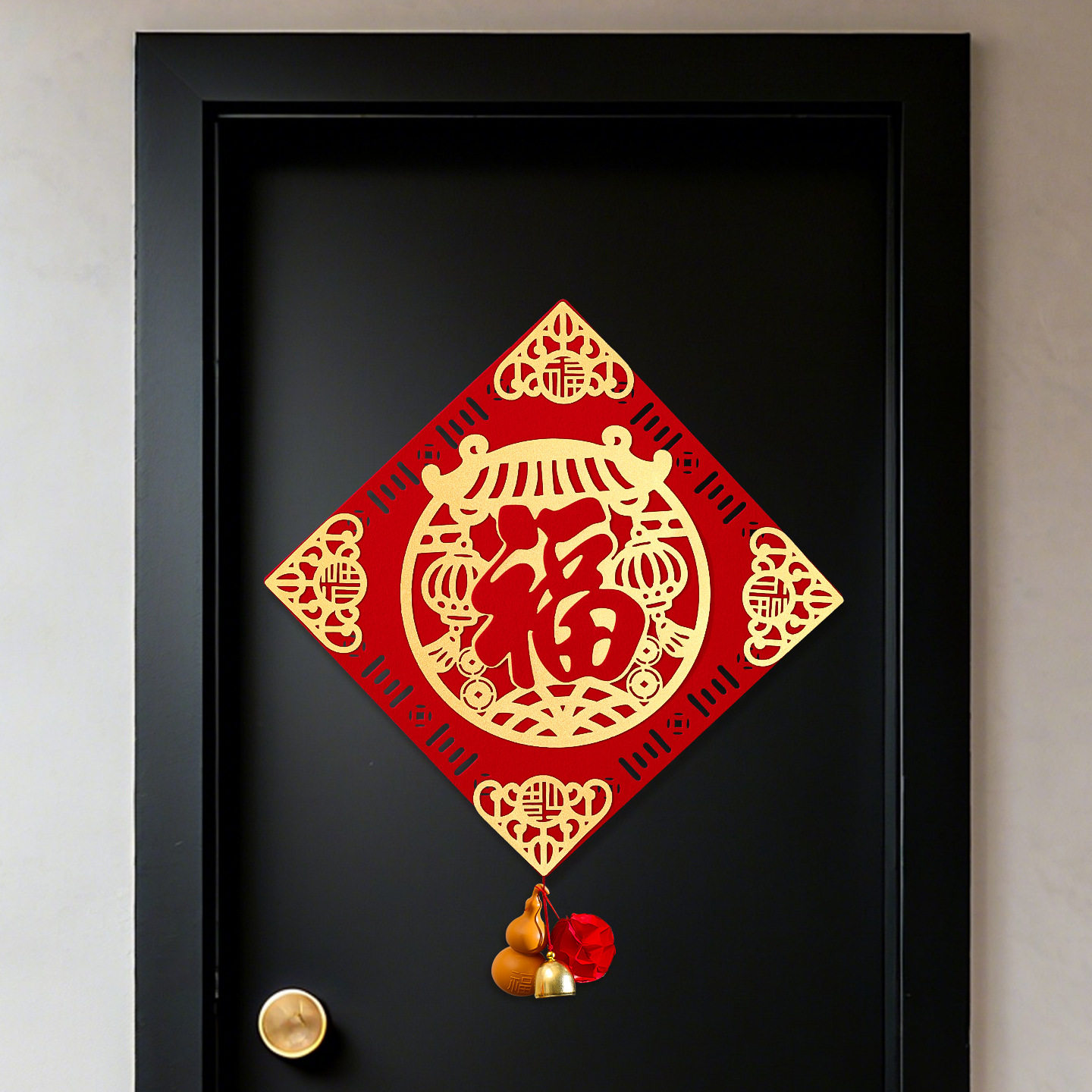 2026马年新年福字门贴立体植绒窗花贴纸春节过年入户大门布置装饰,节庆用品/礼品,福字/窗花/窗贴,淘宝优惠券,粉丝福利购,淘宝优惠卷