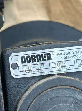 美国DORNER进口输送机型号820-271成色如图拆机包好