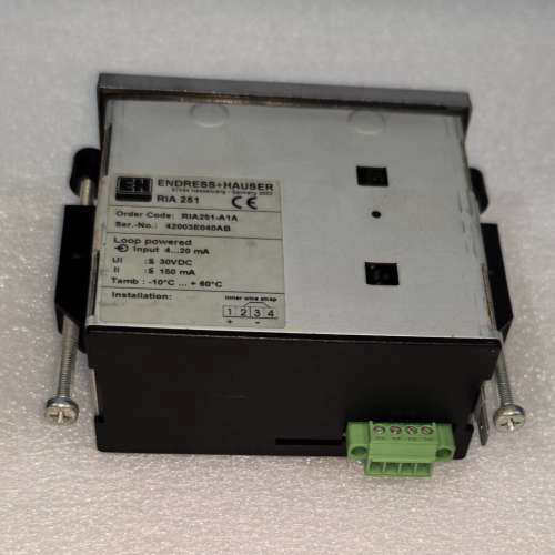 endress+hauser E+H ria251 RIA2
