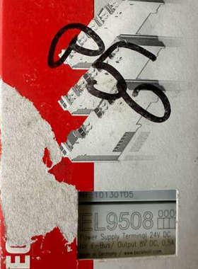 倍福模块EL9508、全新、现货、需要联系出售！