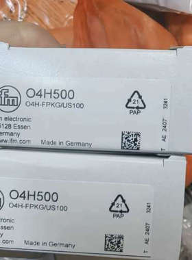 IFM易福门光电传感器O4H500 ,全新原装正品现货
