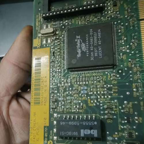拆机 3C905B-TXNM  3Com 百兆网卡 工控机服