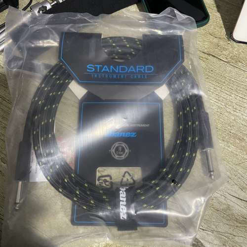 全新正品lbanez依班娜SI10 bg音频线吉他连接线黑色