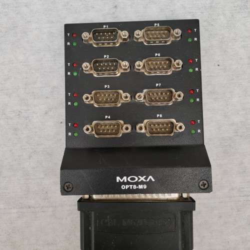 OPT8-M9 MOXA摩莎转接口  二手拆机实物拍摄 成色