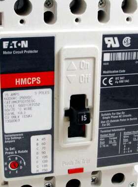 卡特拉汉莫Cutler-Hammer 断路器 HMCPS100R3CA02