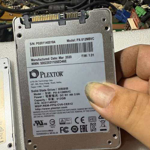 PLEXTOR PX-512M8VC 512GB拆机还有3片