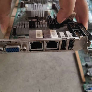 实 带两个USB口双网口 艾讯945主板 SYS7190