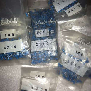 东京光音金膜无感电阻。脚距5mm