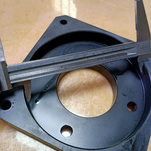 行星减速机固定座伺服步进电机转接法兰连接板，2.5KW/80