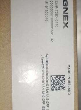 康耐视DM72SX-0110读码器，全新，需要的议价