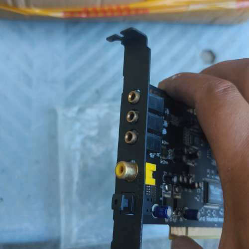 全新 乐之邦M-Sword Digital声卡，带光纤同轴接