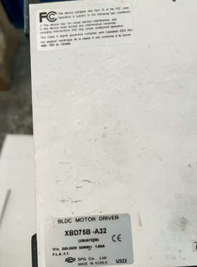 SPG韩国XBD20B+XBM620G无刷电机套装驱动XBD