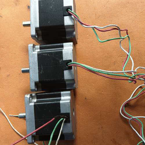 3A鸣志60系列三相步进电机24HC2308-07 机身厚5