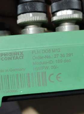 菲尼克斯原装原装FLM DO8 M12 2736291原装拆