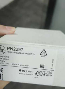 IFM易福门压力传感器PN2297 ,全新原装正品现货