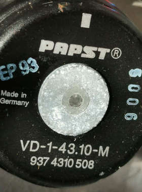 德国原装PAPST ebm 无刷直流电机VD-1-43.10