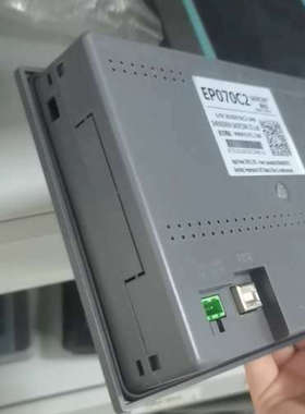 易控王EP070C2触摸屏，7寸人机界面，功能完好。实物拍摄