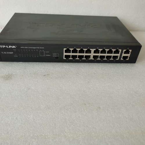 TL-SL1218MP16FE+2GE非网管POE交换机，1