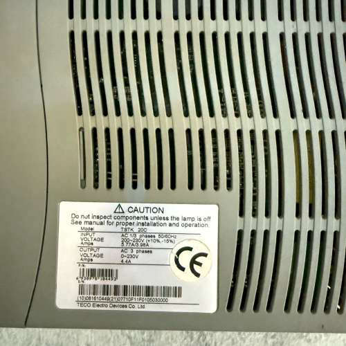 TSTK20C东元伺服驱动器，拆机实物图，功能正常