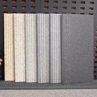 弧边一体成型户外庭院楼梯踏步瓷砖470X1200防滑耐磨地铺石台阶砖