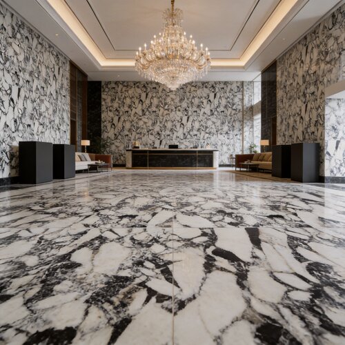 宝格丽奢石地砖600*1200瓷砖别墅酒店大厅KTV定制地板砖750*1500