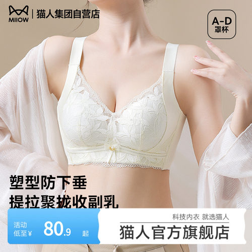 内衣女聚拢小胸显大防下垂收副乳