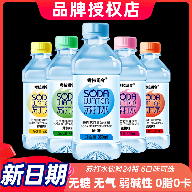 苏打水整箱24瓶6口味可选