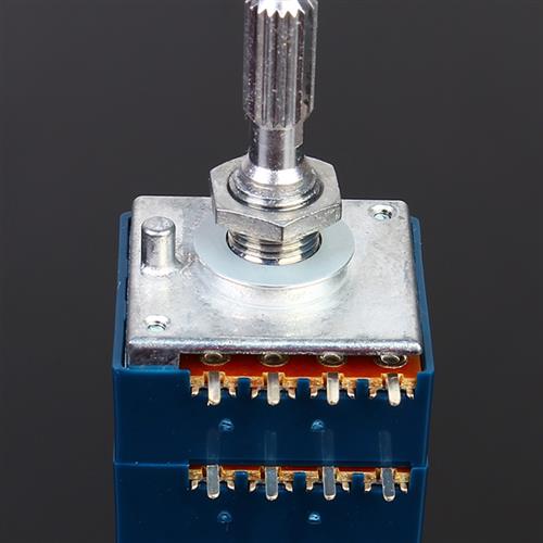 ALPS 27型 8脚双联音量电位器 50KA 100KA 带抽头带等响 轴长25MM