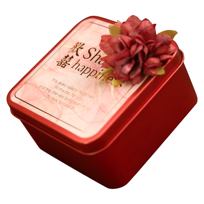高级感小众精致免折叠喜糖盒